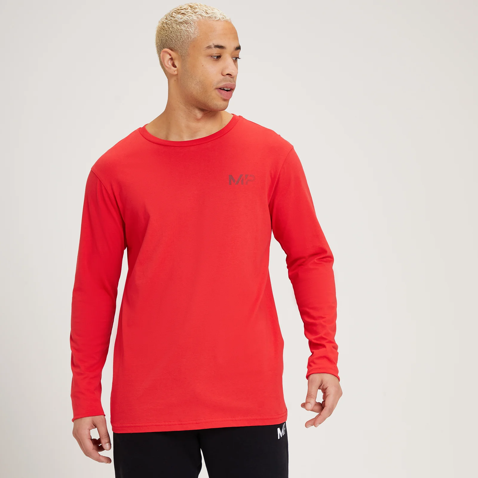 T-shirt à manches longues MP Fade Graphic pour hommes – Rouge danger - XXSImage1