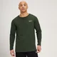 T-shirt à manches longues MP Fade Graphic pour hommes – Vert foncé