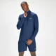 Haut d’entraînement à fermeture éclair ¼ MP Infinity Mark Graphic pour hommes – Bleu intense