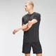 T-shirt à manches courtes à imprimé répétitif MP Graphic Training pour hommes – Noir
