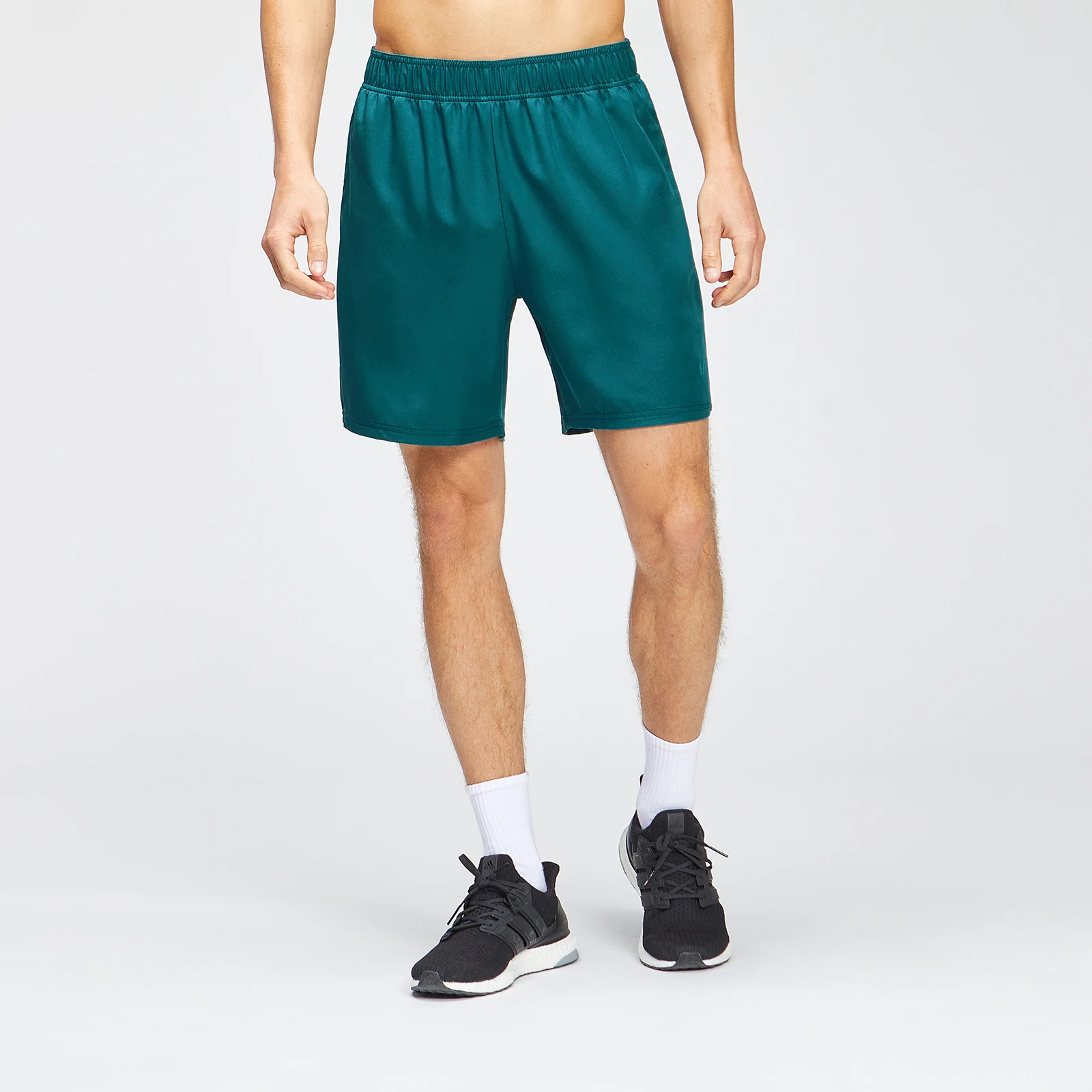 Short à imprimé répétitif MP Graphic Training pour hommes – Bleu sarcelle foncé - XXSImage1