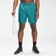 MP Short d'entraînement graphique pour hommes - Bleu Sarcelle