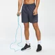 Short à imprimé graffiti MP Graphic Training pour hommes – Anthracite