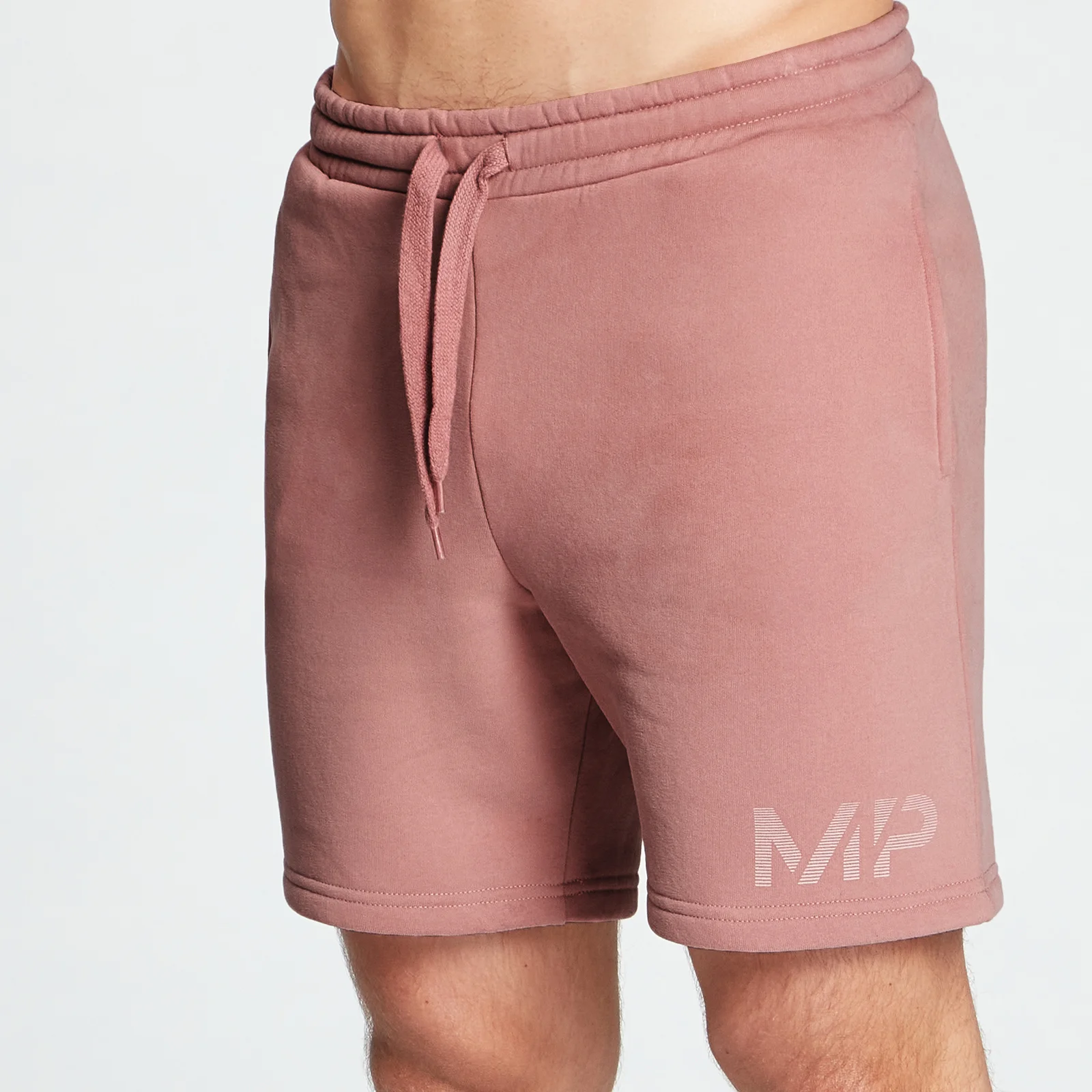 MP Men's Gradient Line Graphic Shorts - Washed Pink - XXSImage1