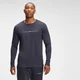 T-shirt à manches longues MP Mini Mark Graphic pour hommes – Anthracite
