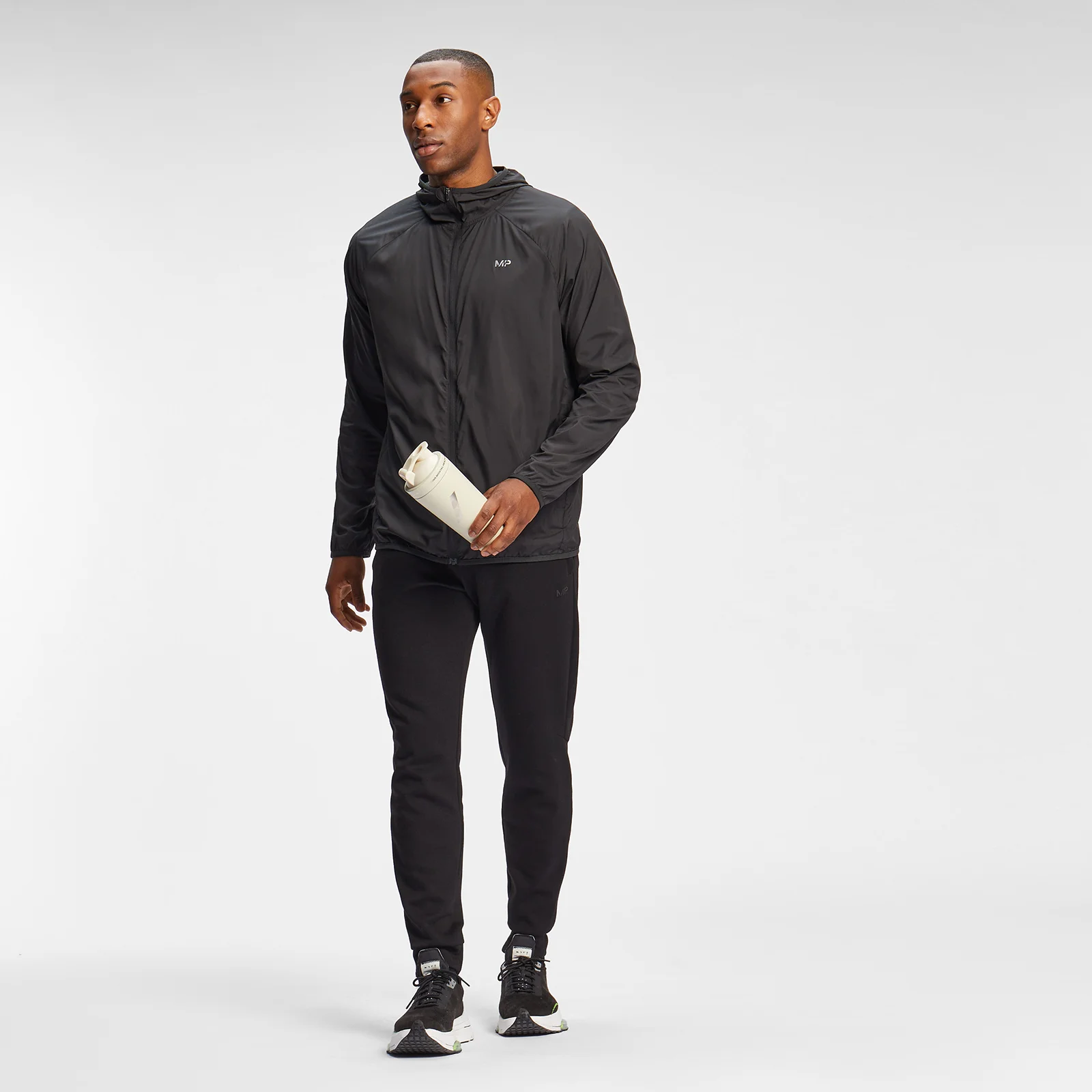 MP Men's Windbreaker - Black - XXSImage1