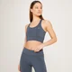 Brassière d’entraînement MP Linear Mark pour femmes – Anthracite