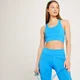 Brassière d’entraînement MP Linear Mark pour femmes – Bleu vif