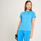 T-shirt d’entraînement MP Linear Mark pour femmes – Bleu vif