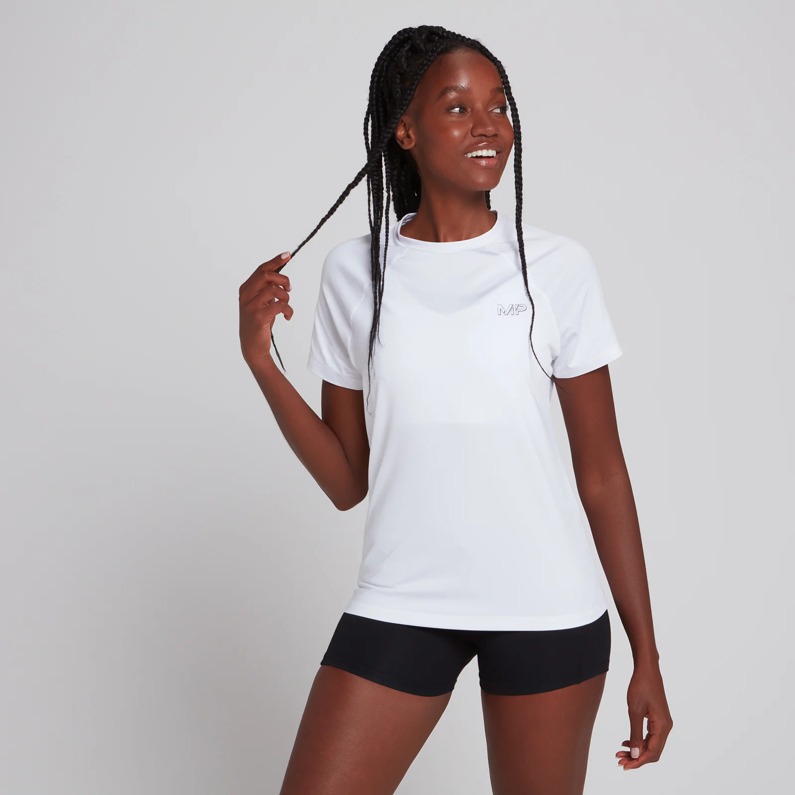 T-shirt d’entraînement MP Infinity Mark pour femmes – Blanc - XXSImage1