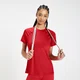 T-shirt d’entraînement MP Infinity Mark pour femmes – Rouge danger