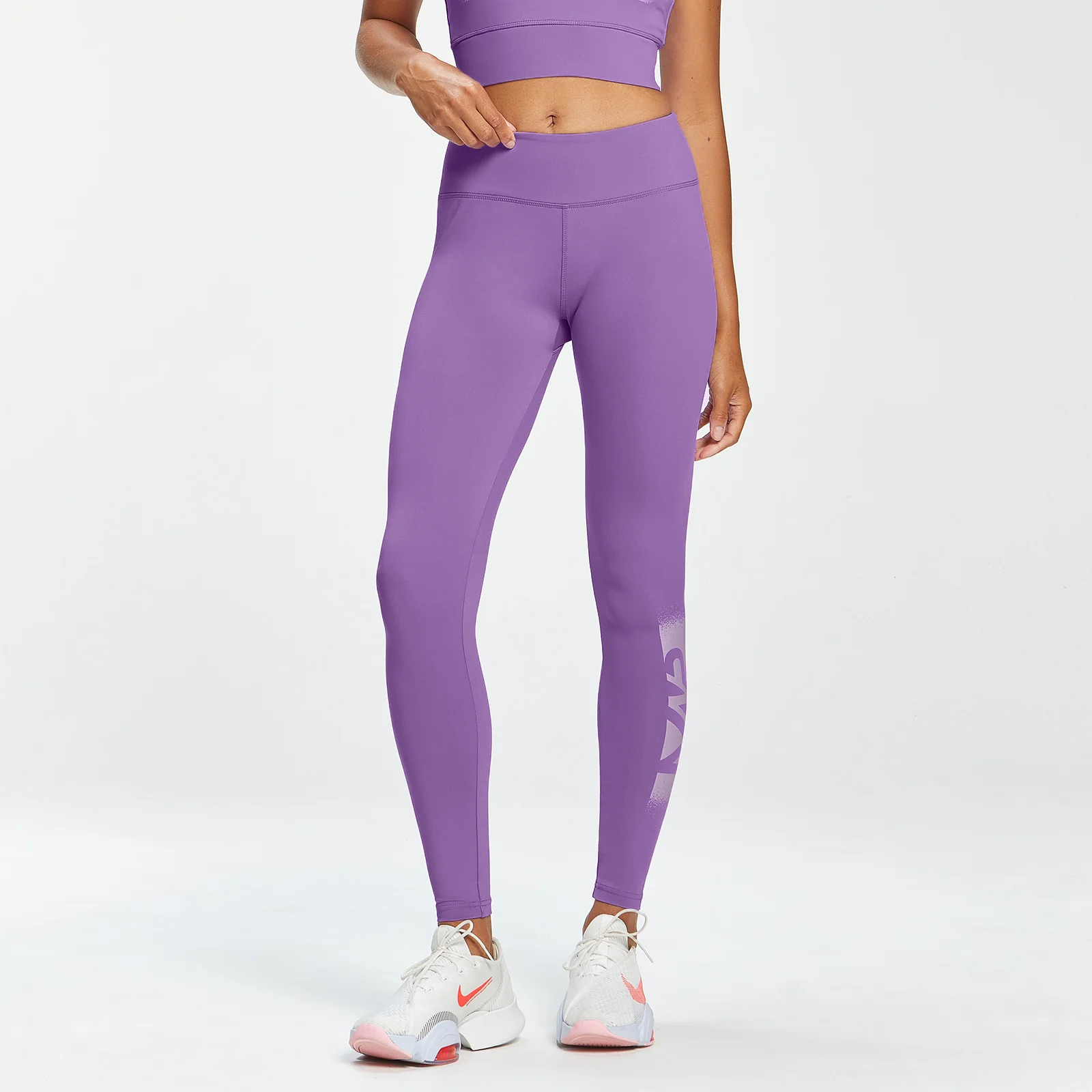 Legging MP Graffiti Graphic Training pour femmes – Lilas foncé - XXSImage1