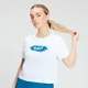 T-shirt court MP Chalk Graphic pour femmes – Blanc