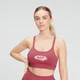 Brassière de sport MP Chalk Graphic pour femmes – Framboise