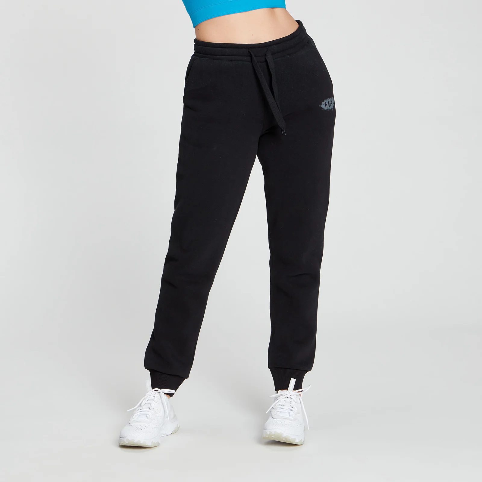 MP Women's Chalk Graphic Joggers - Black - XXSImage1
