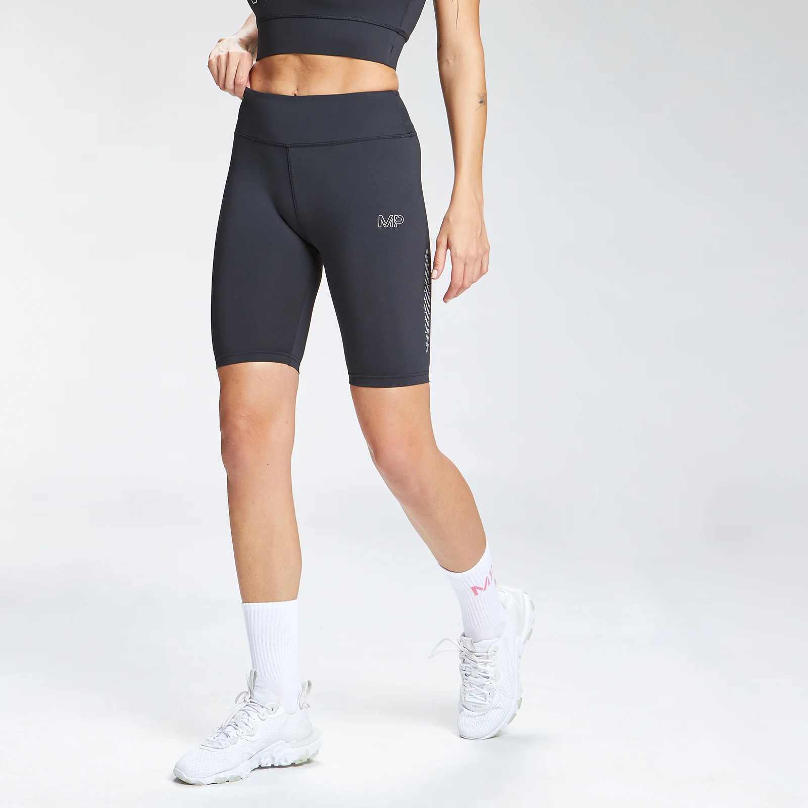 Cycliste à imprimé répétitif MP Mark Graphic Training pour femmes – Noir - XXSImage1