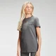 T-shirt à imprimé répétitif MP pour femmes – Carbone