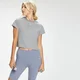 T-shirt court MP Essentials pour femmes – Gris chiné