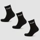 Chaussettes de tennis MP Essentials pour hommes – Noir (lot de 3)