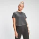T-shirt d’entraînement court MP pour femmes – Noir délavé