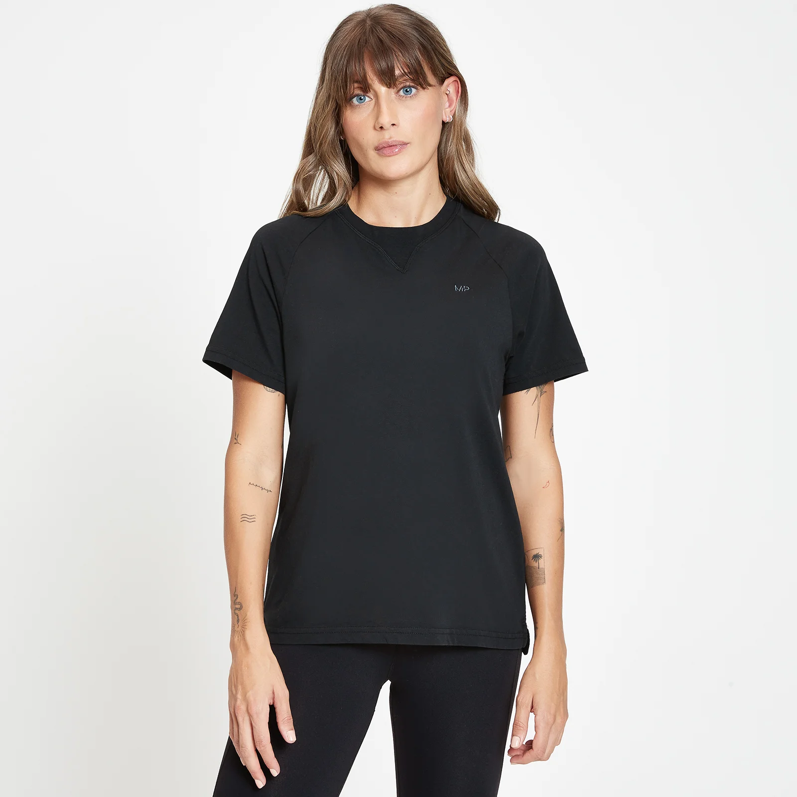 T-shirt long MP Rest Day pour femmes – Noir - XXSImage1