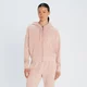 Sweat à capuche zippé MP Rest Day pour femmes – Taupe délavé