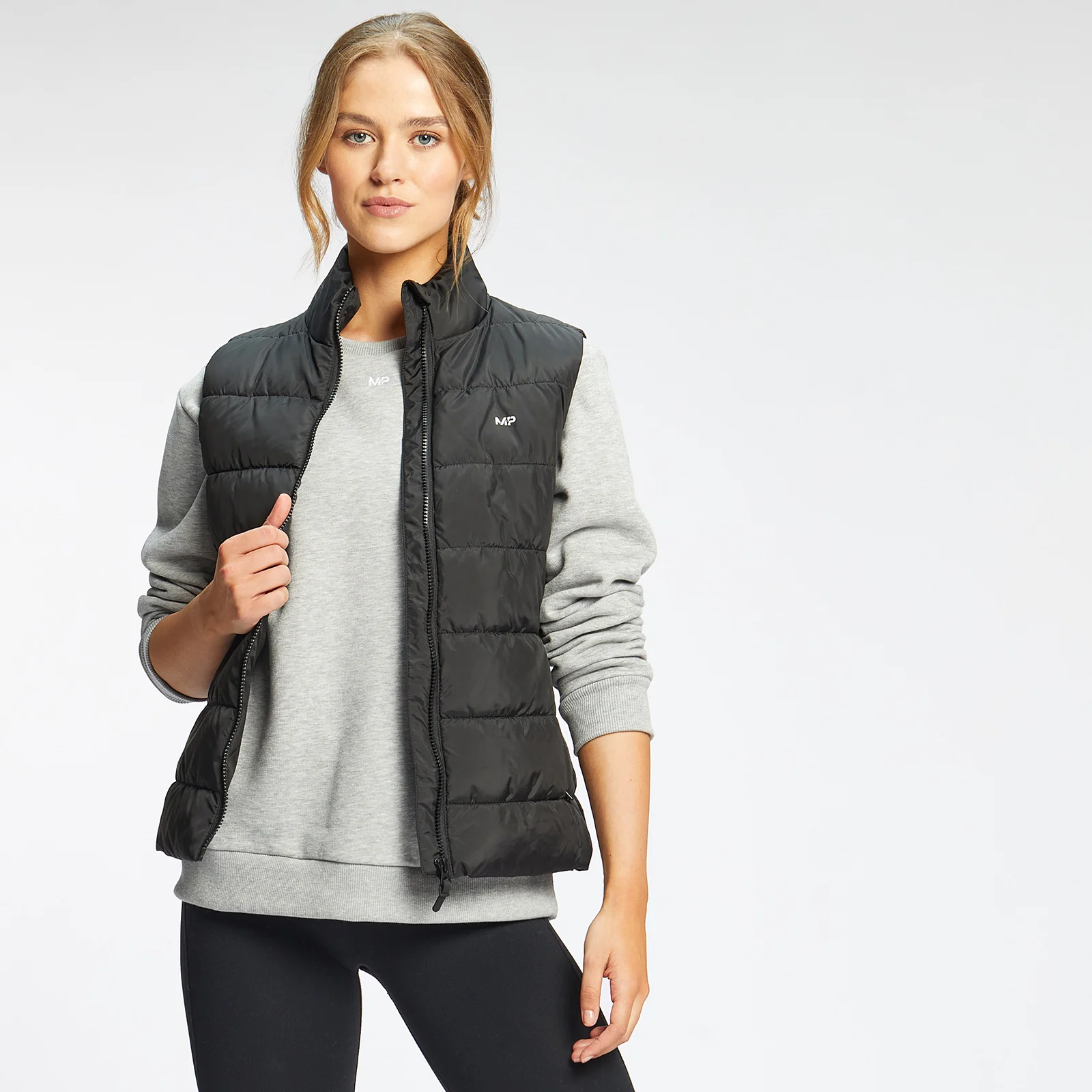 Doudoune légère sans manches MP Outerwear pour femmes – Noir - XXSImage1