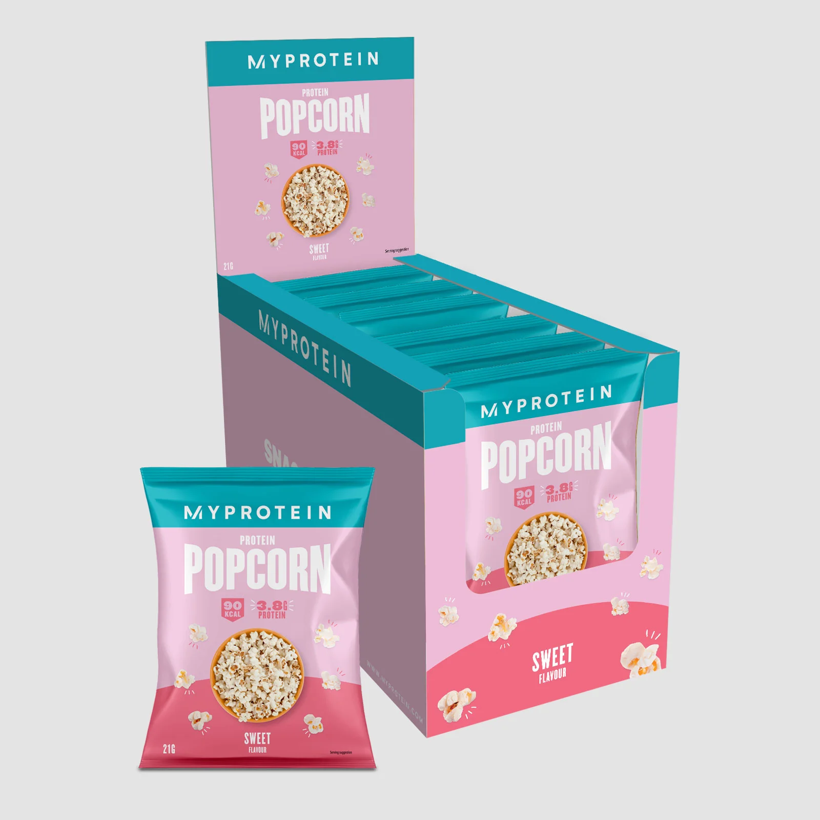 Popcorn protéiné - 6 x 21g - SweetImage1