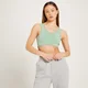 Brassière de sport à larges bretelles MP pour femmes – Vert pâle