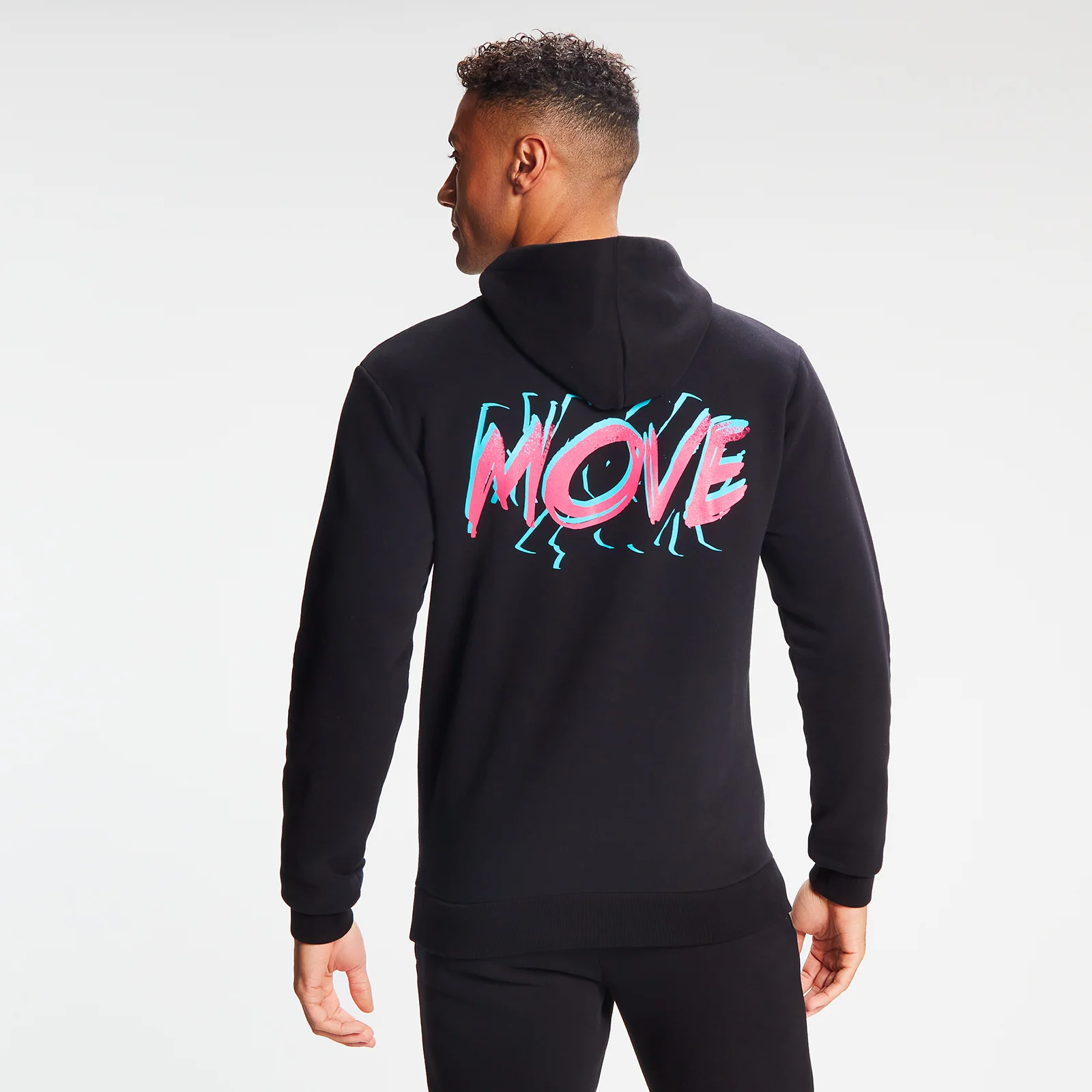 Sweat à capuche MP Retro Move pour hommes – Noir - XXSImage1