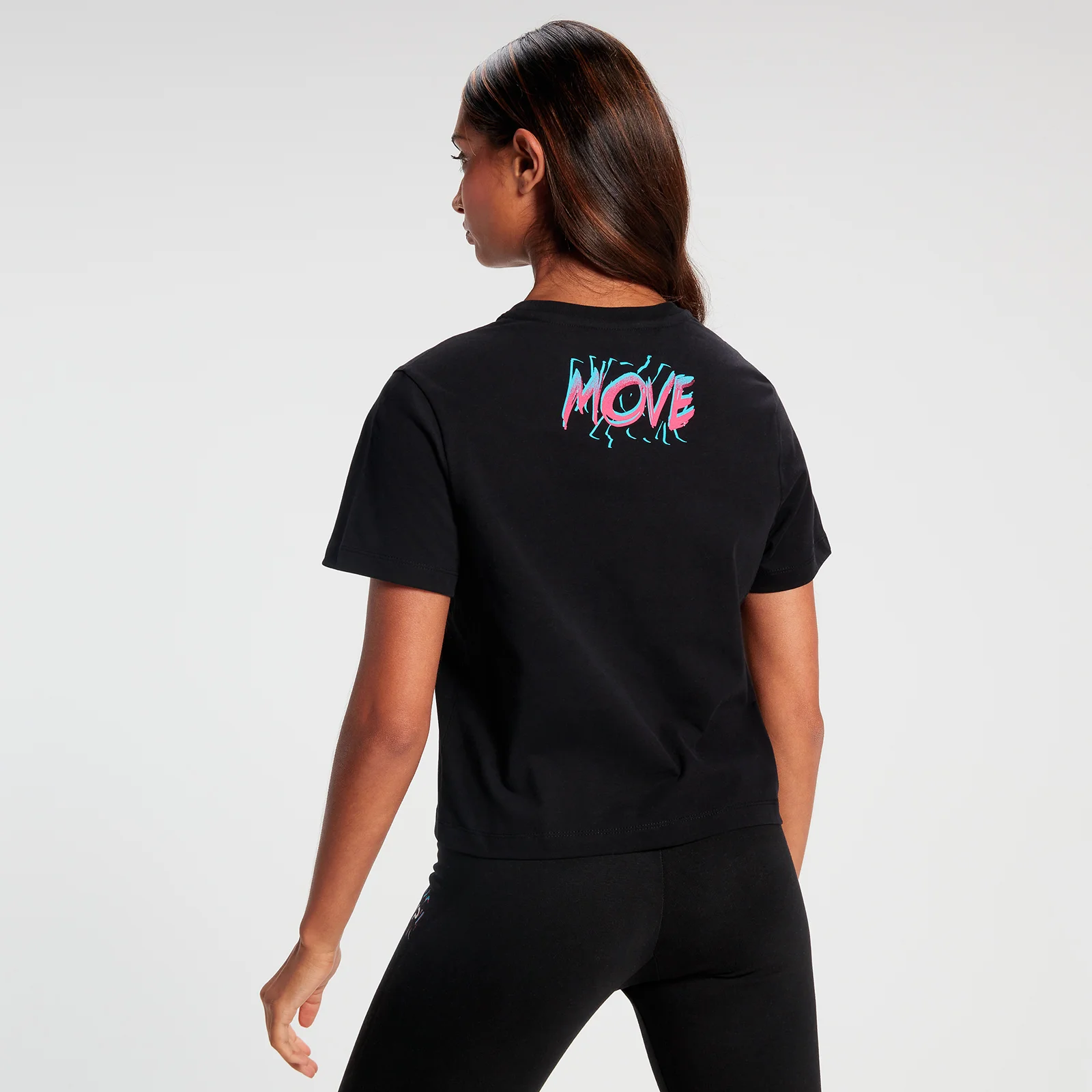 Crop top à manches courtes MP Retro Move pour femmes – Noir - XXSImage1