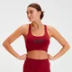 Brassière de sport MP pour femmes – Rouge foncé