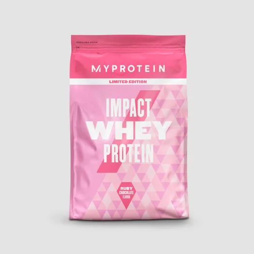 Impact whey protein - Edition Limitée Tarte aux pommes et Crème anglaise - 1kg - Ruby Chocolate