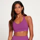 Brassière de sport en maille filet MP Power pour femmes – Violet