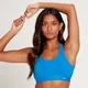 Brassière de sport à dos croisé MP Power pour femmes – Bleu pur