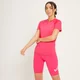 T-shirt d’entraînement à fermeture éclair ¼ MP pour femmes – Magenta