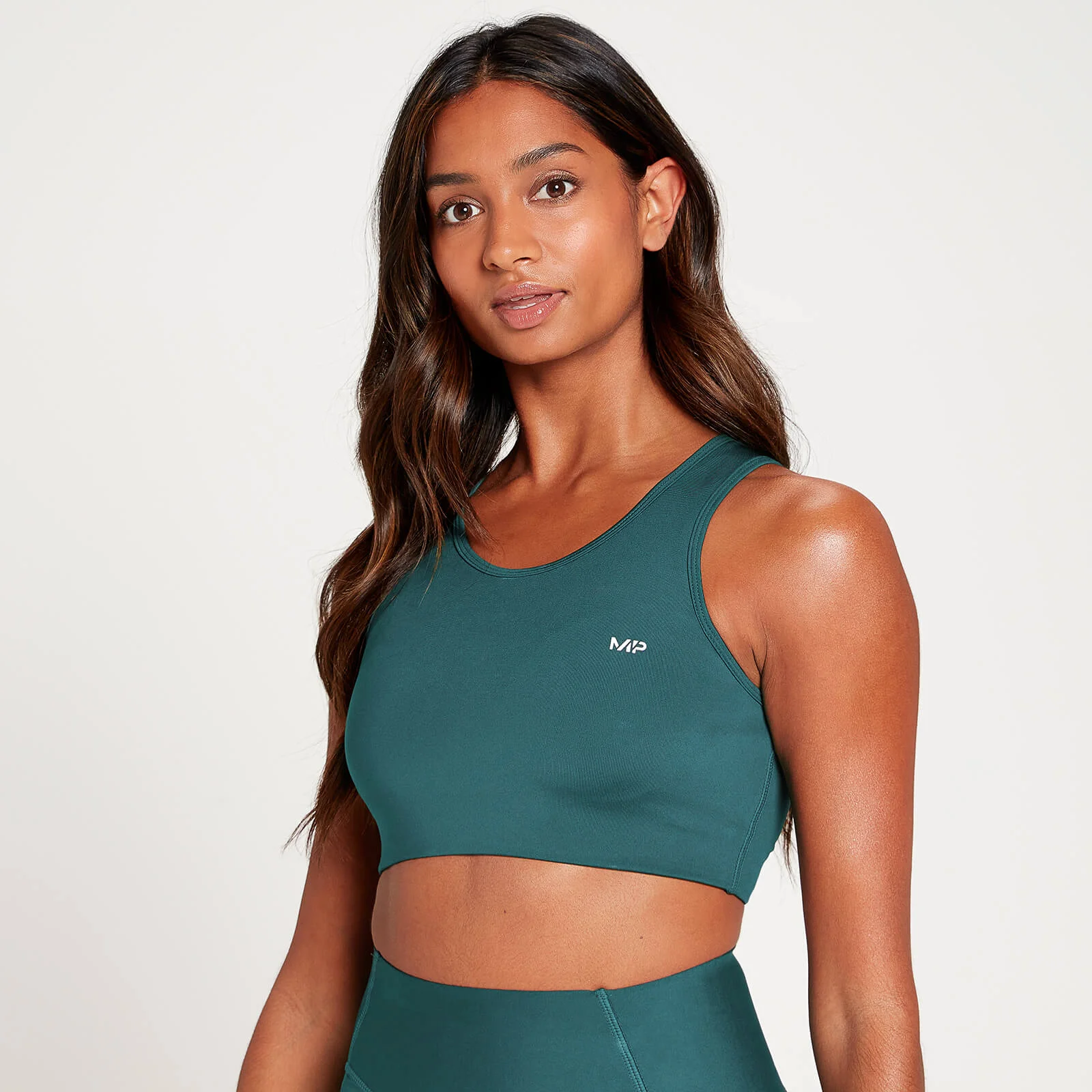 Brassière de sport découpée au laser MP Sculpt pour femmes – Pin - XSImage1