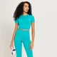 Crop top sans coutures MP Shape pour femmes – Lagon