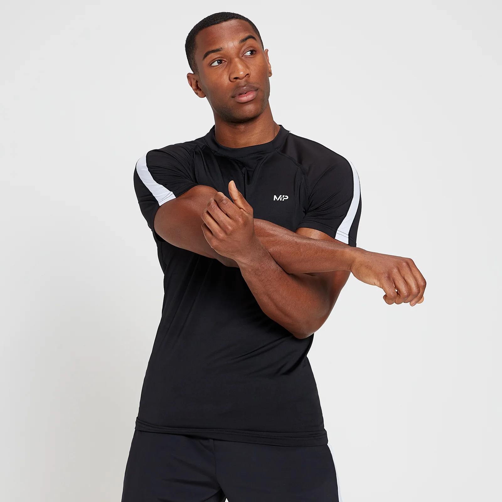 T-shirt à manches courtes MP Tempo pour hommes – Noir - XSImage1