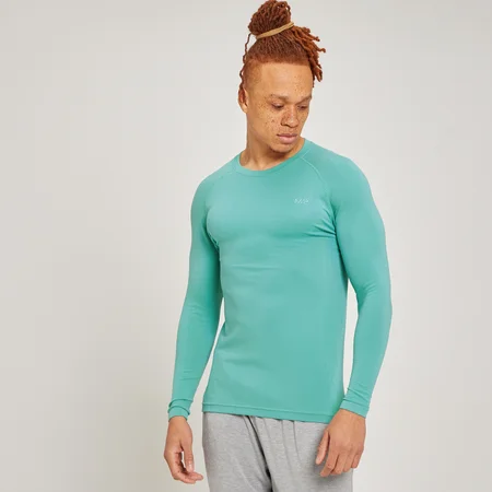 Haut à manches longues MP Composure pour hommes – Vert fumé