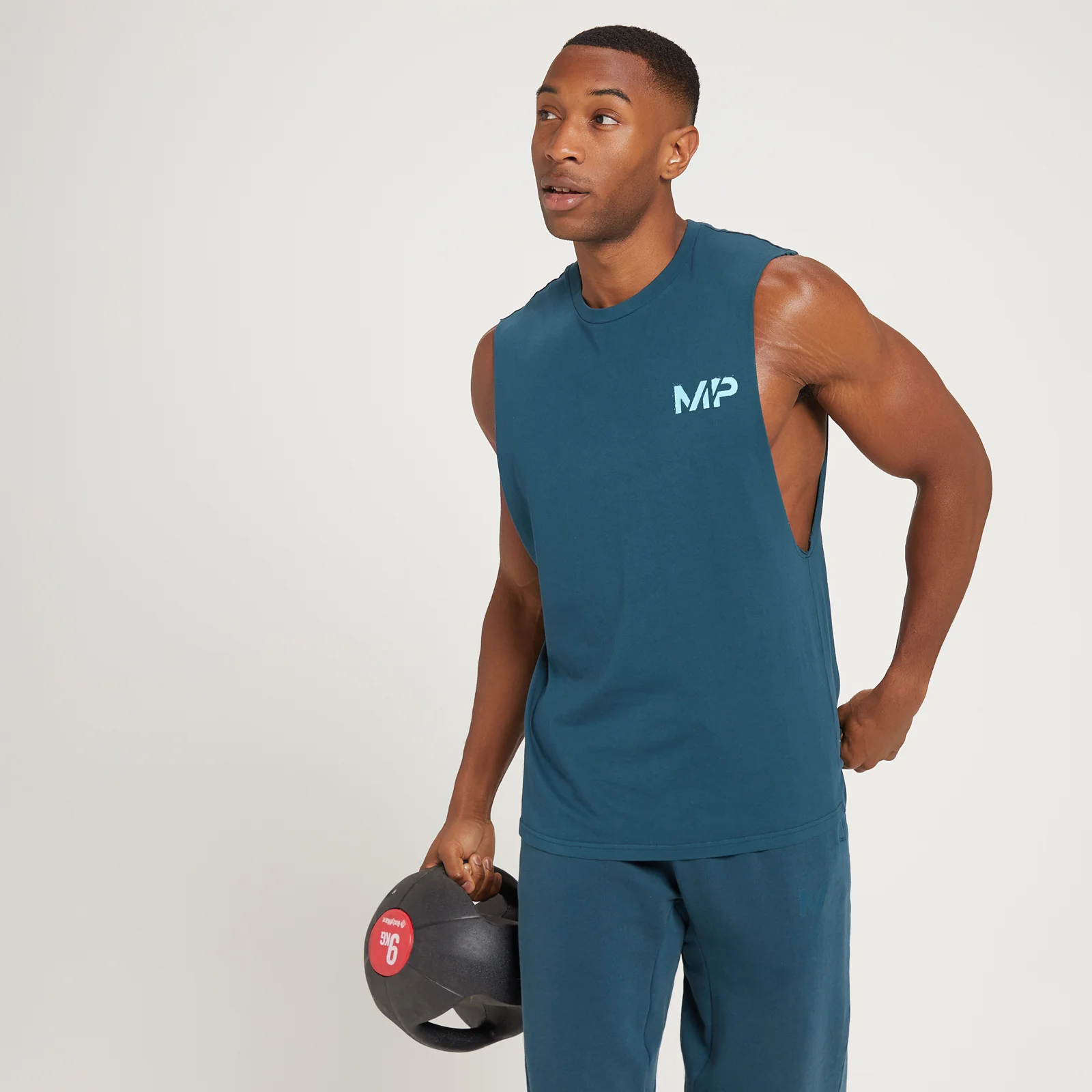 Débardeur délavé MP Adapt pour hommes – Bleu poudré - XXSImage1