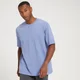 T-shirt oversize délavé à manches courtes MP Adapt pour hommes – Violet craie