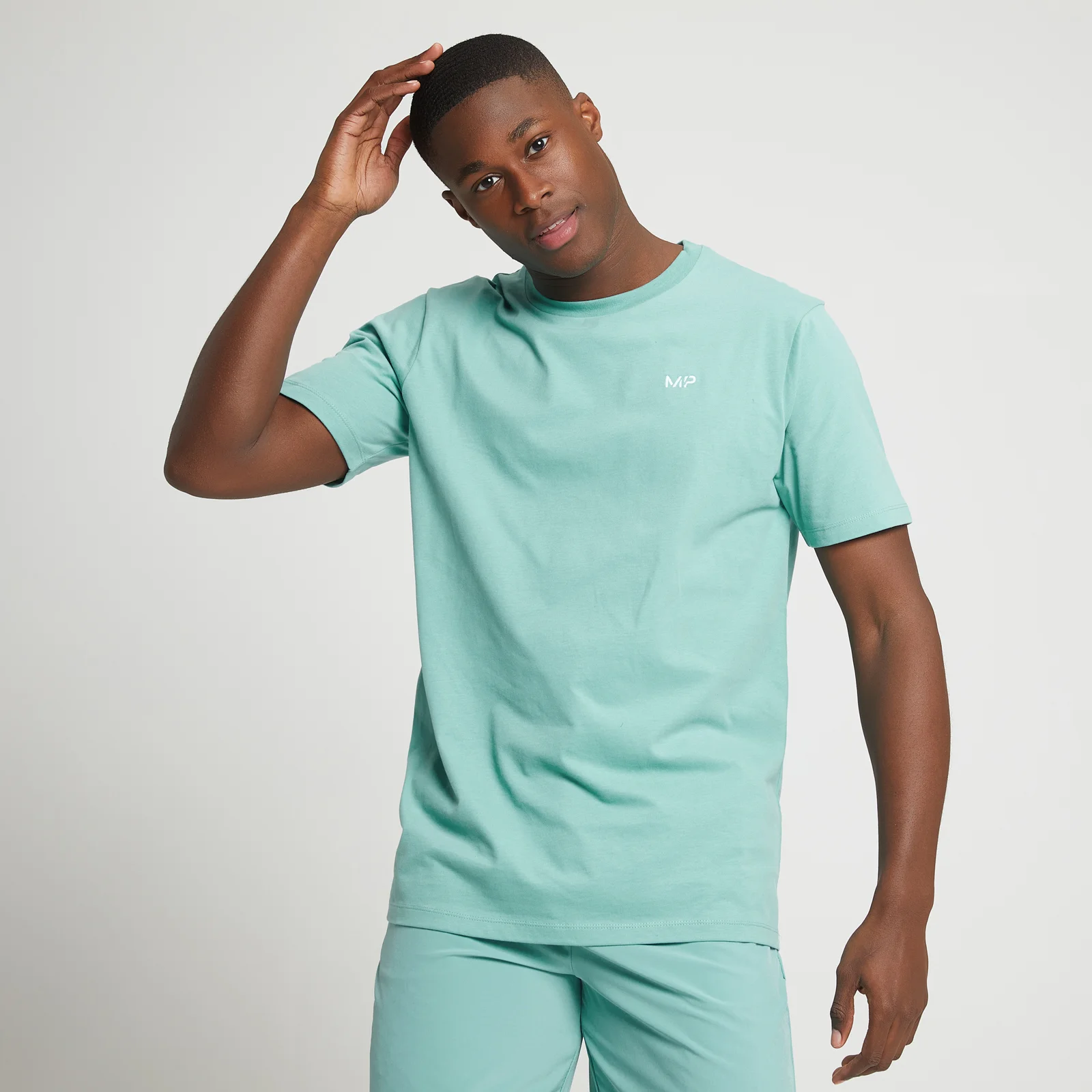 T-shirt MP pour hommes – Vert fumé - XXSImage1