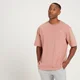 T-shirt oversize MP pour hommes – Rose délavé