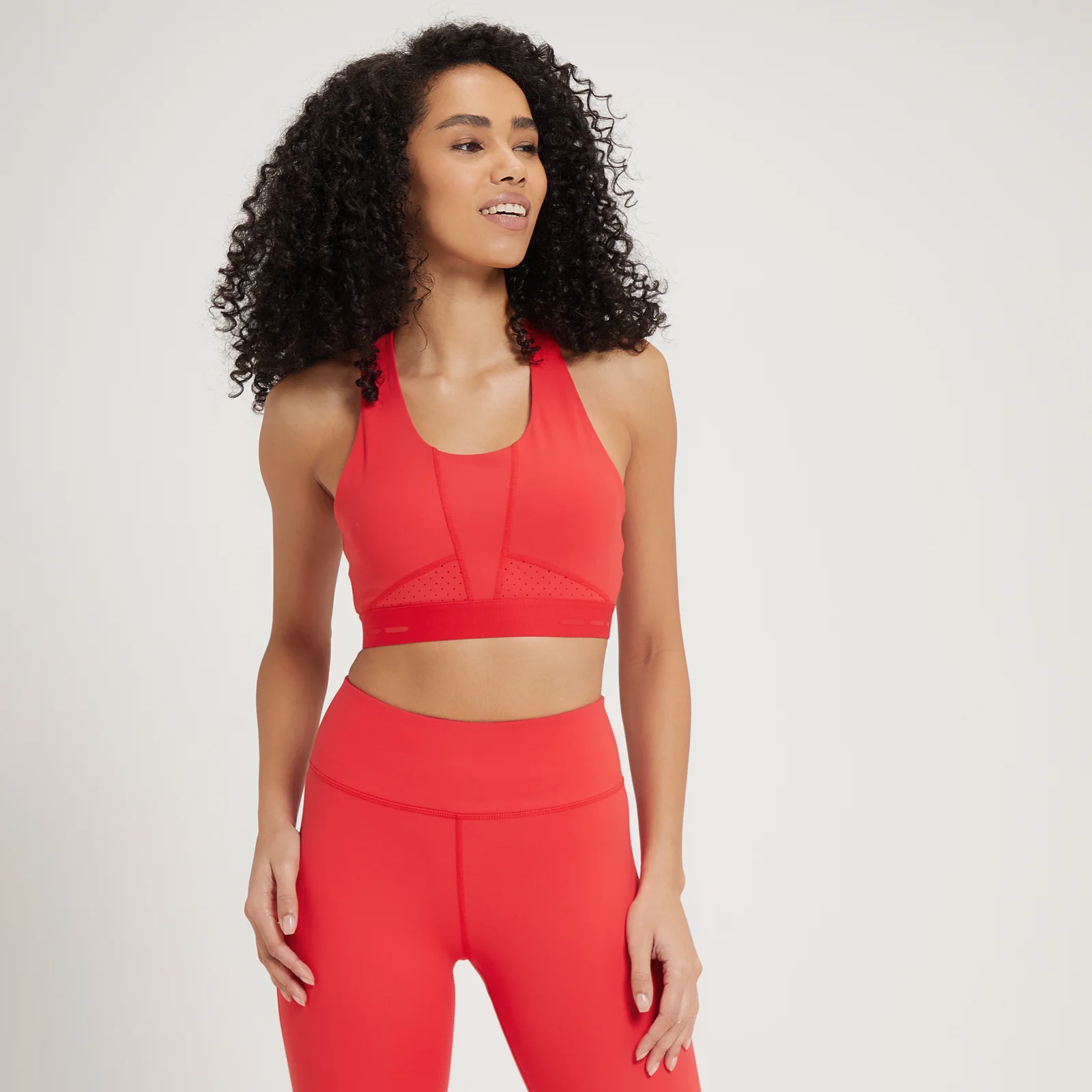 Brassière de sport MP Power Ultra pour femmes – Rouge danger - XXSImage1