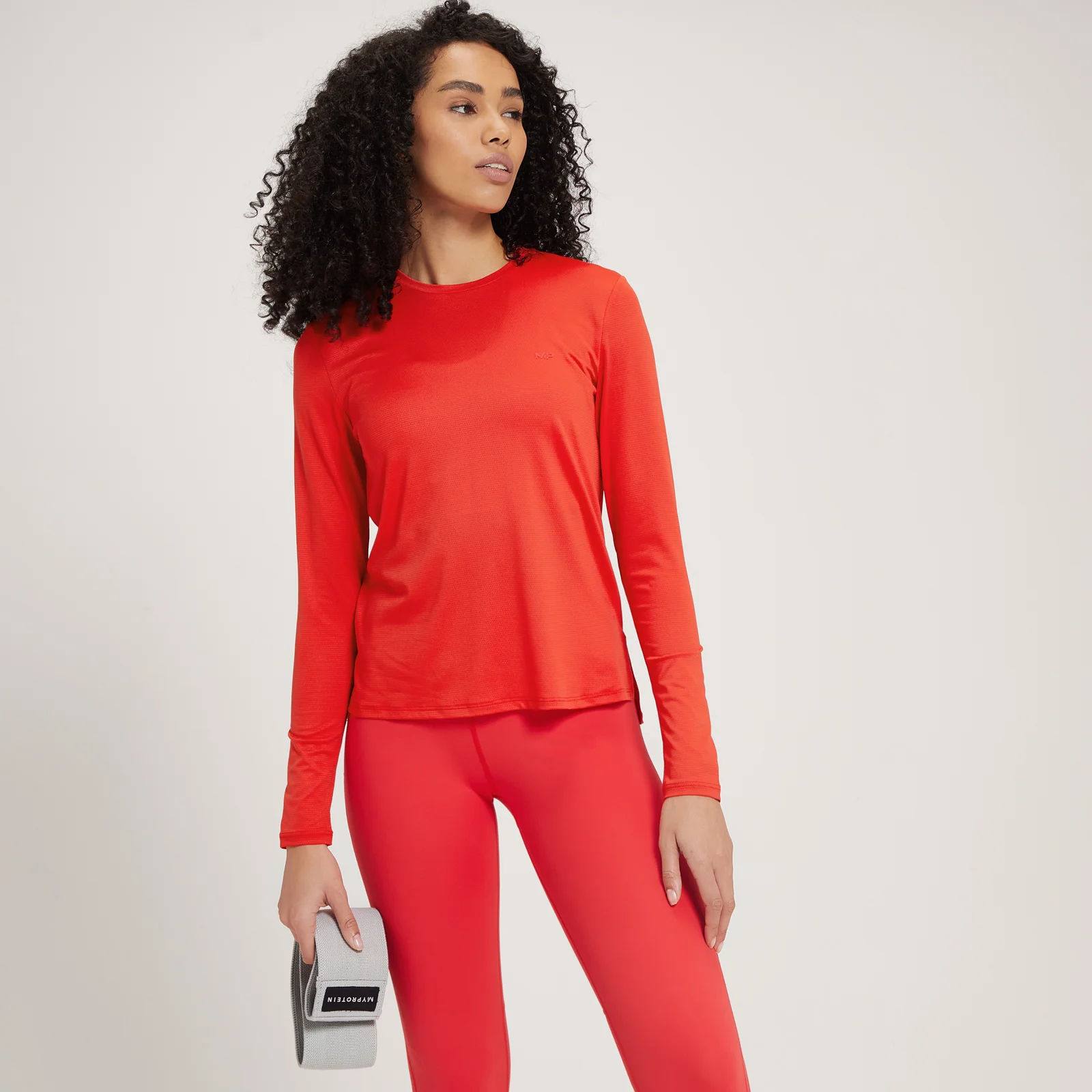T-shirt à manches longues MP Power Ultra pour femmes – Rouge danger - XXSImage1