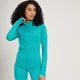 Haut à fermeture éclair ¼ coupe classique MP Power Ultra pour femmes – Lagon