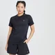 T-shirt d’entraînement MP Run Life pour femmes – Noir/Blanc