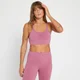 Brassière de sport à imprimé répétitif MP pour femmes – Mauve