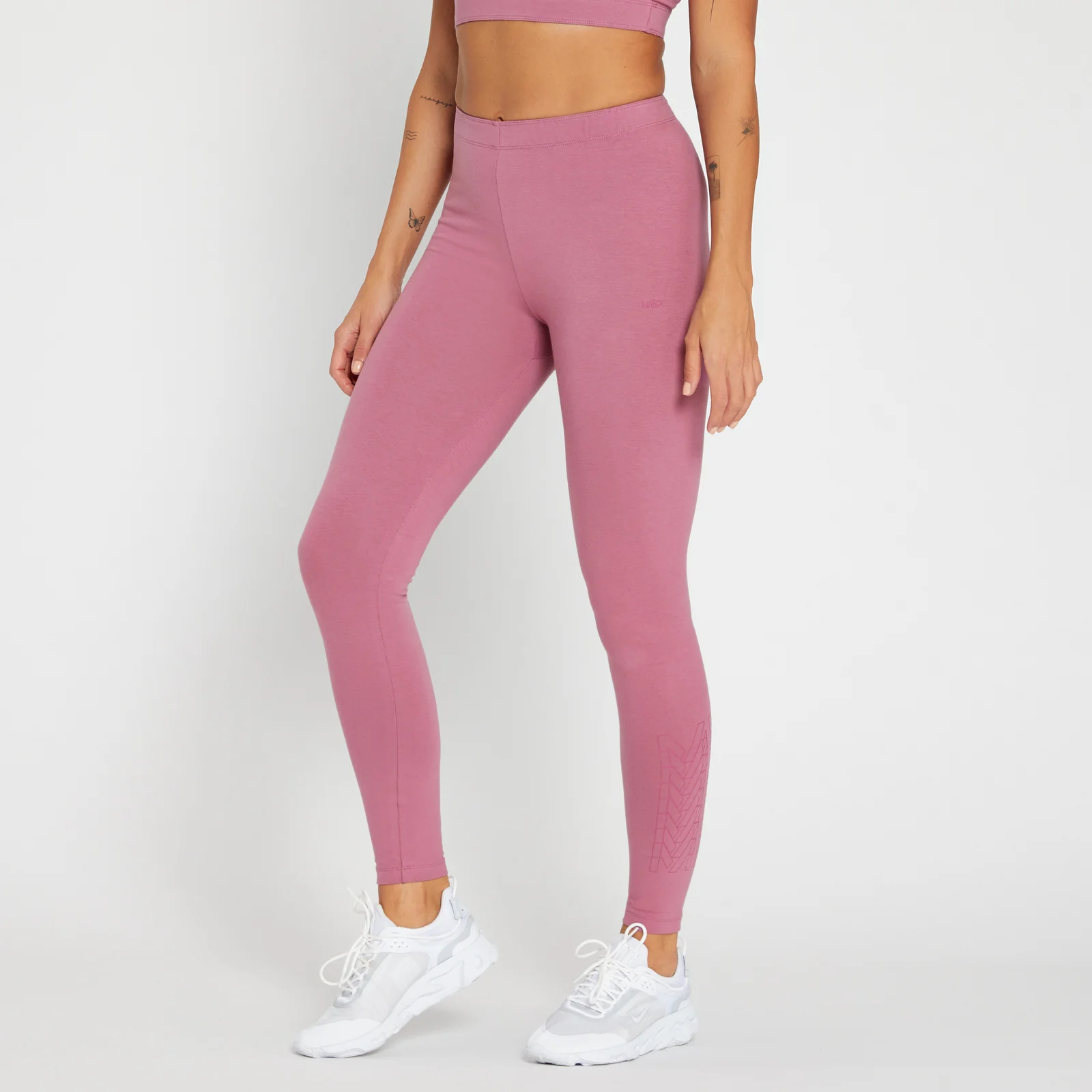 Legging à imprimé répétitif MP pour femmes – Mauve - XXSImage1